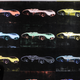 Andy Warhol’s ‘Mercedes Benz W 196 R Grand Prix Car’ on display in Hong Kong in November 2016.